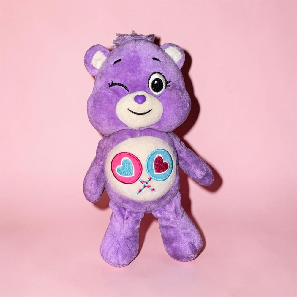Care bear plush purple